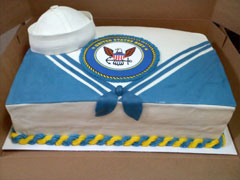 United States Navy Cake